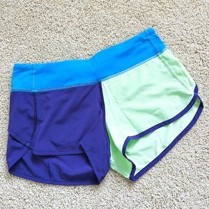 lululemon Speed Short - Seawheeze 2014 - Color Block